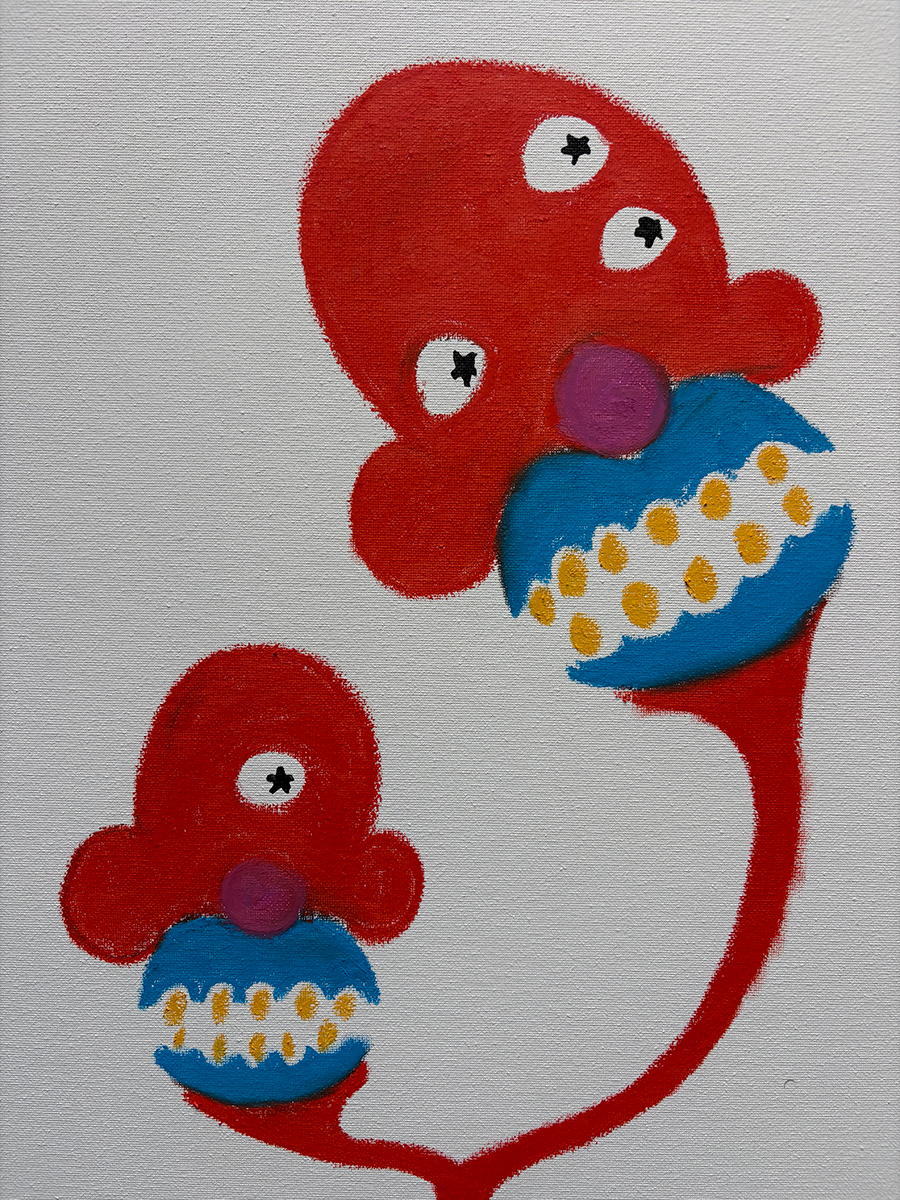 "Double Minded" Painting