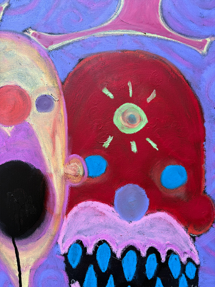 "Fear" Painting