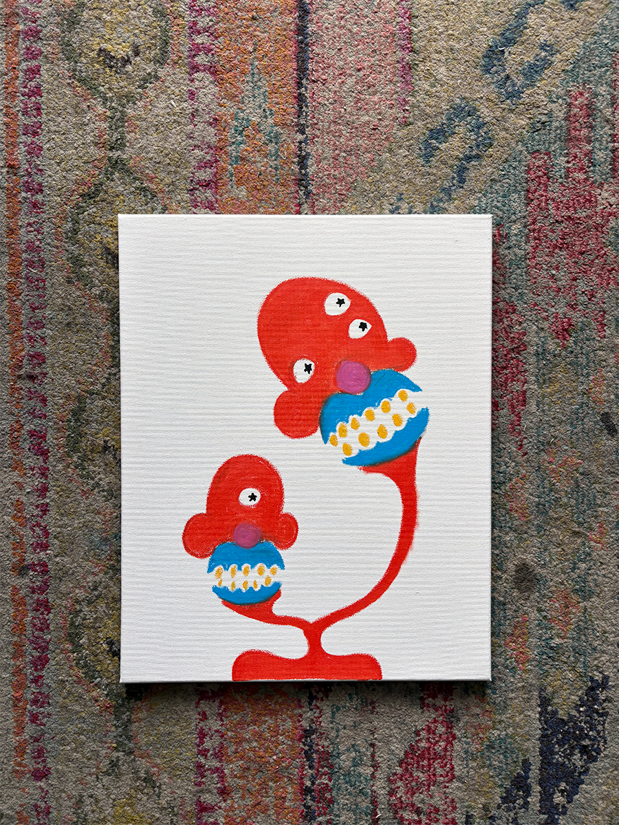 "Double Minded" Painting