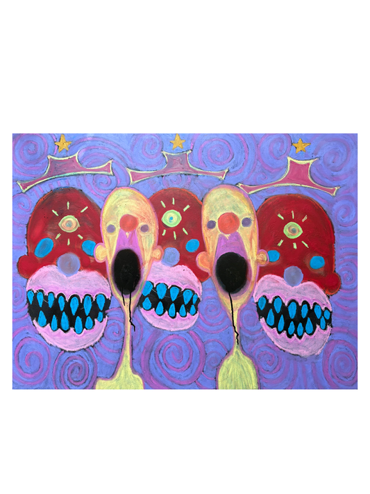 "Fear" Painting
