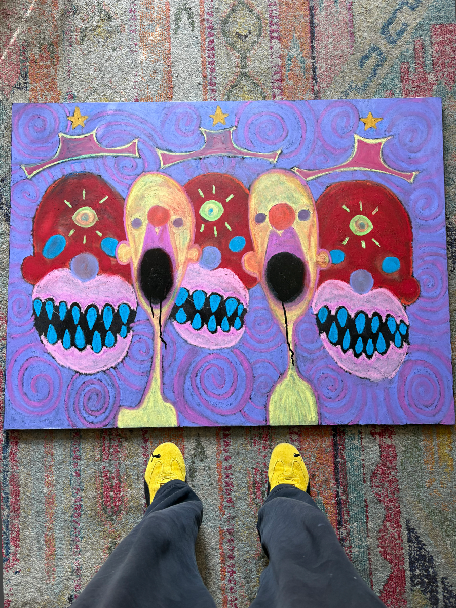 "Fear" Painting