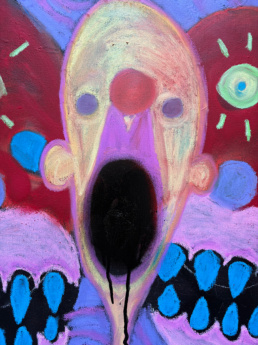"Fear" Painting
