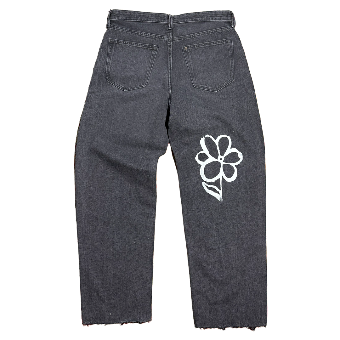 Flower Collection Denim Jeans