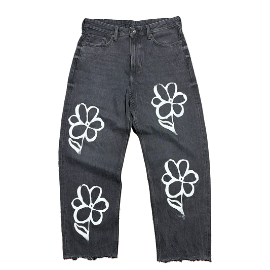 Flower Collection Denim Jeans