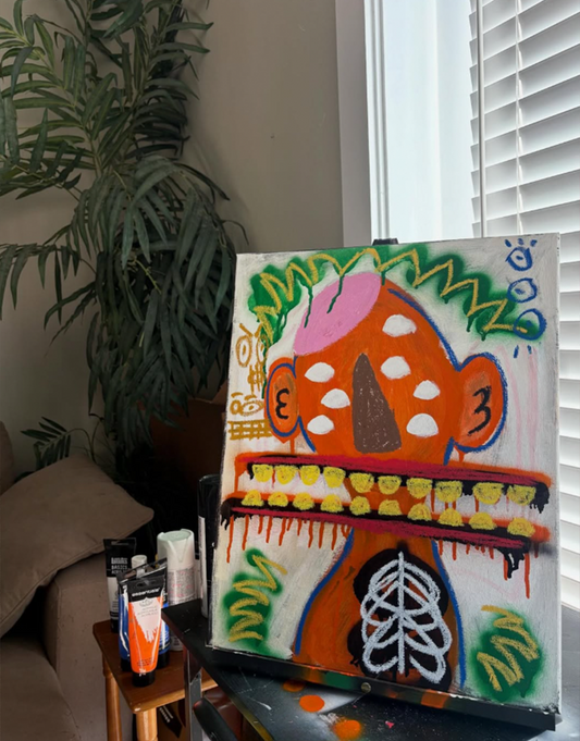 IMPERFECT ME painting