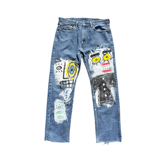 Insane Imperfections Denim Jeans