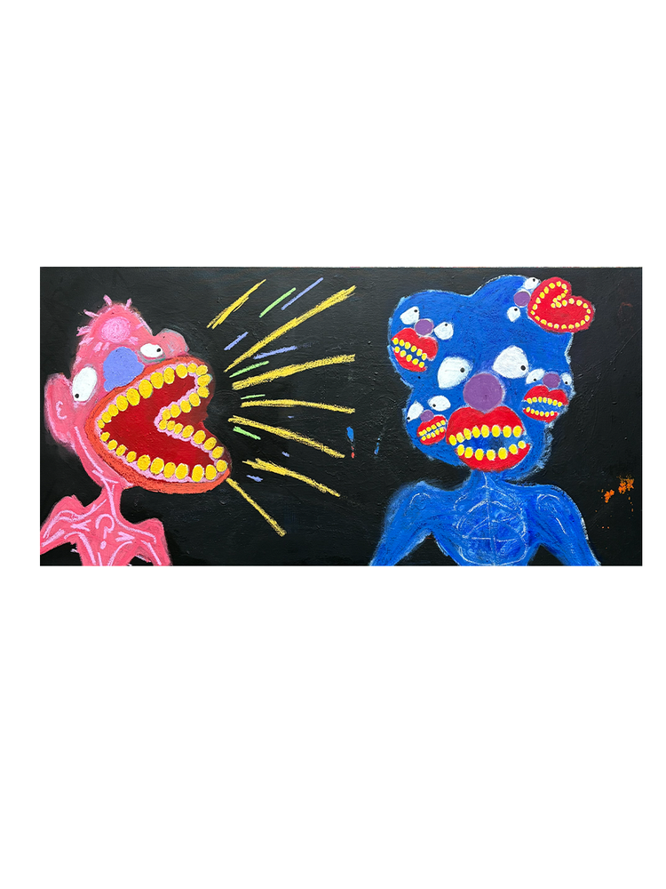"Opinions" Painting