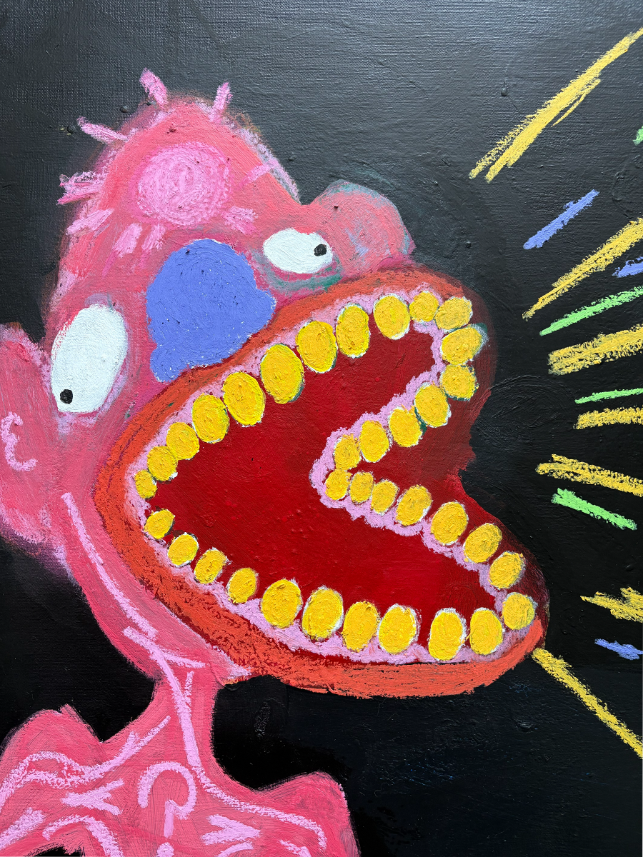 "Opinions" Painting