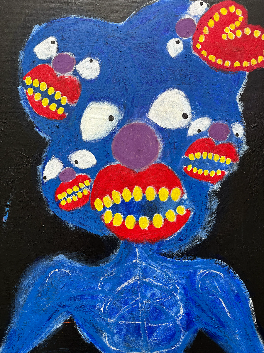 "Opinions" Painting