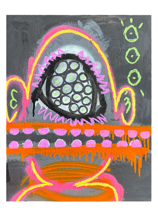 Spaceman Painting