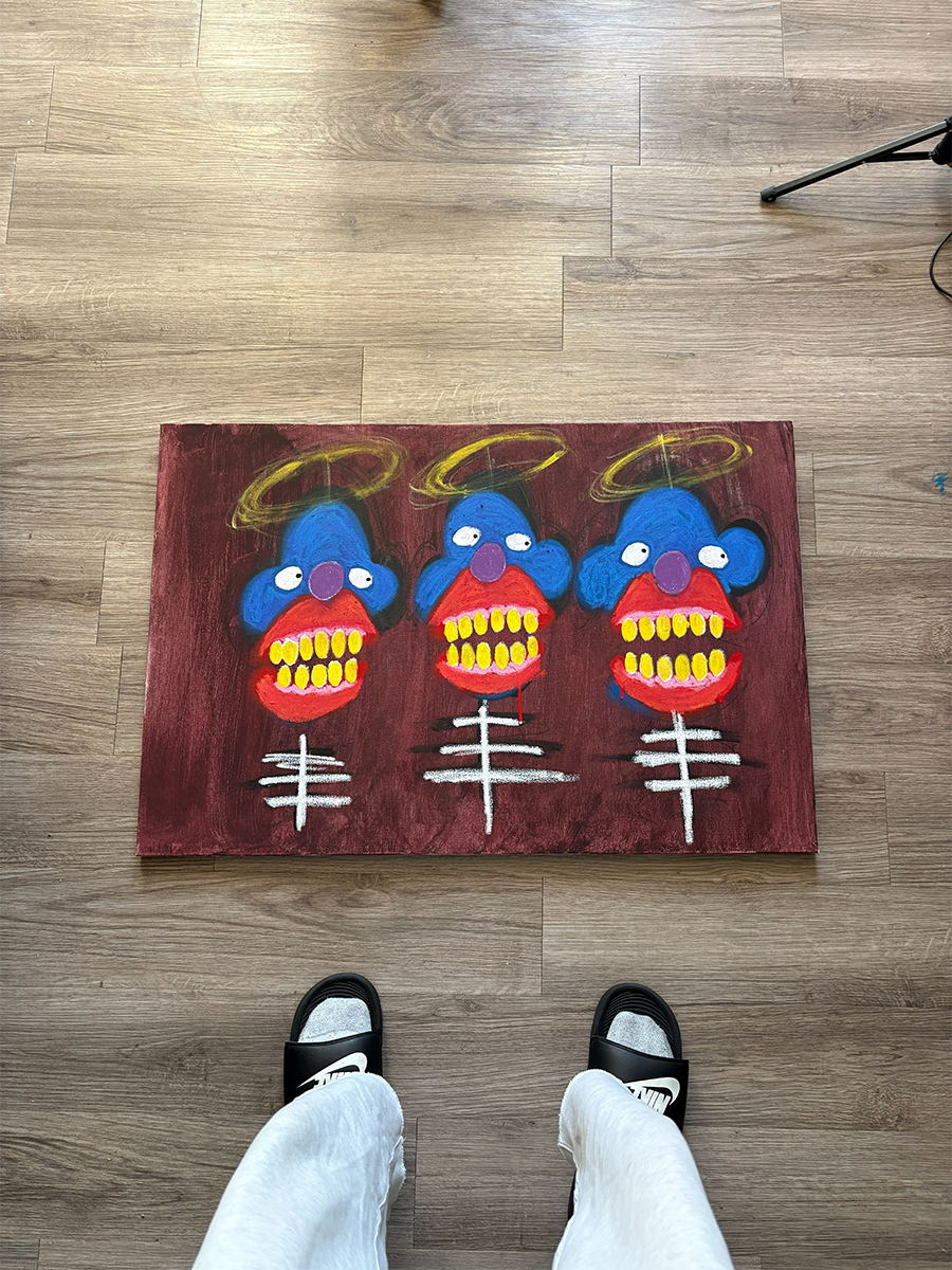 "Saints" Painting