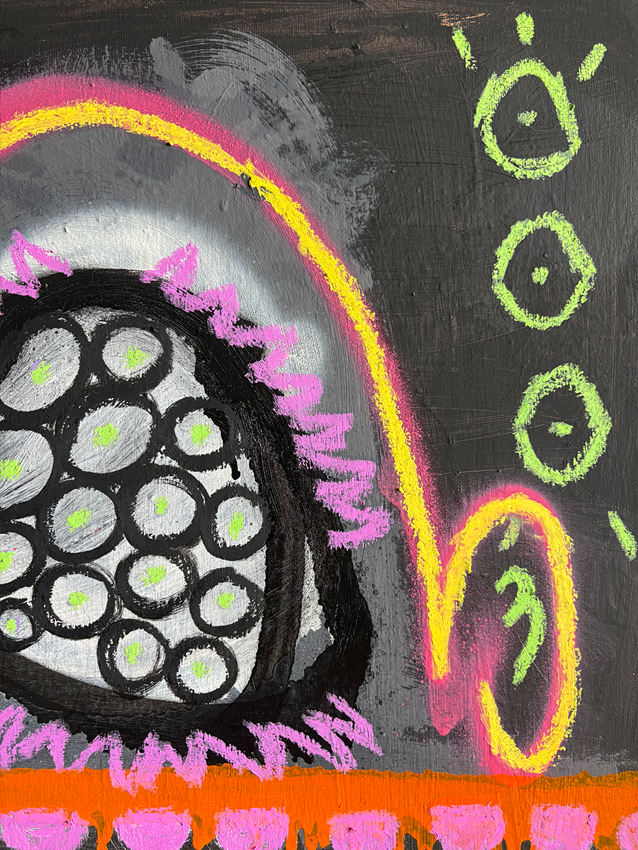 Spaceman Painting