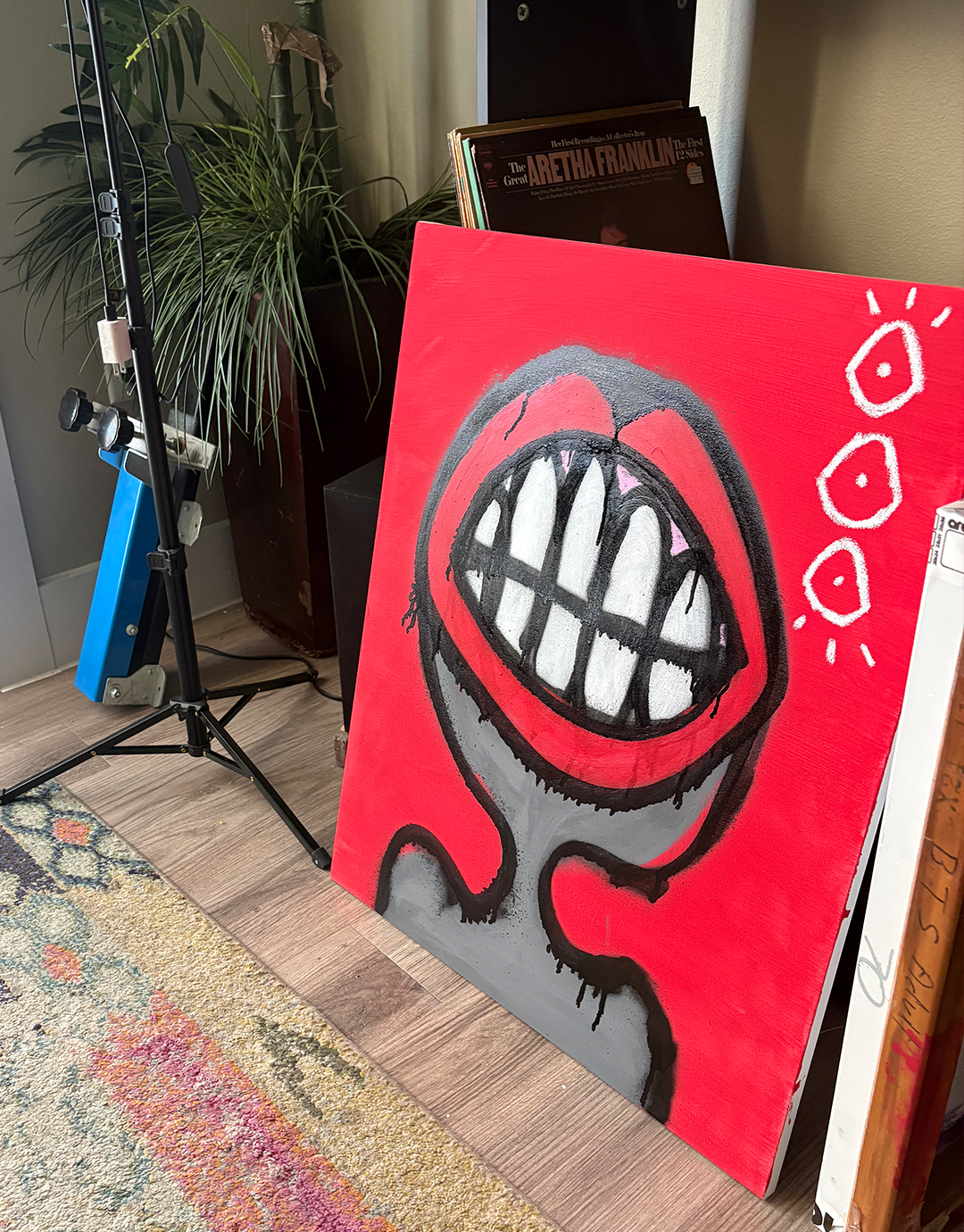 To Loud Painting