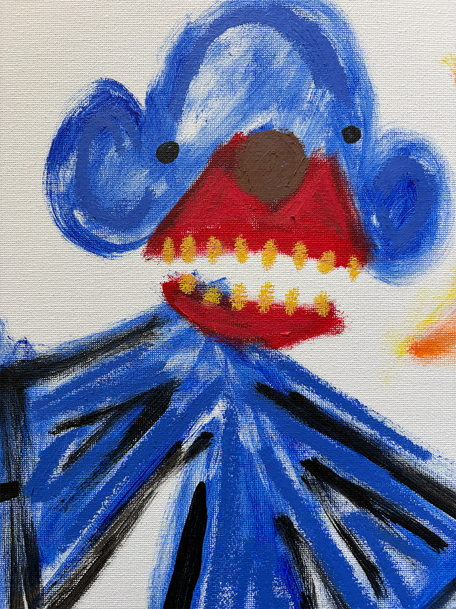 "Wizard" Painting