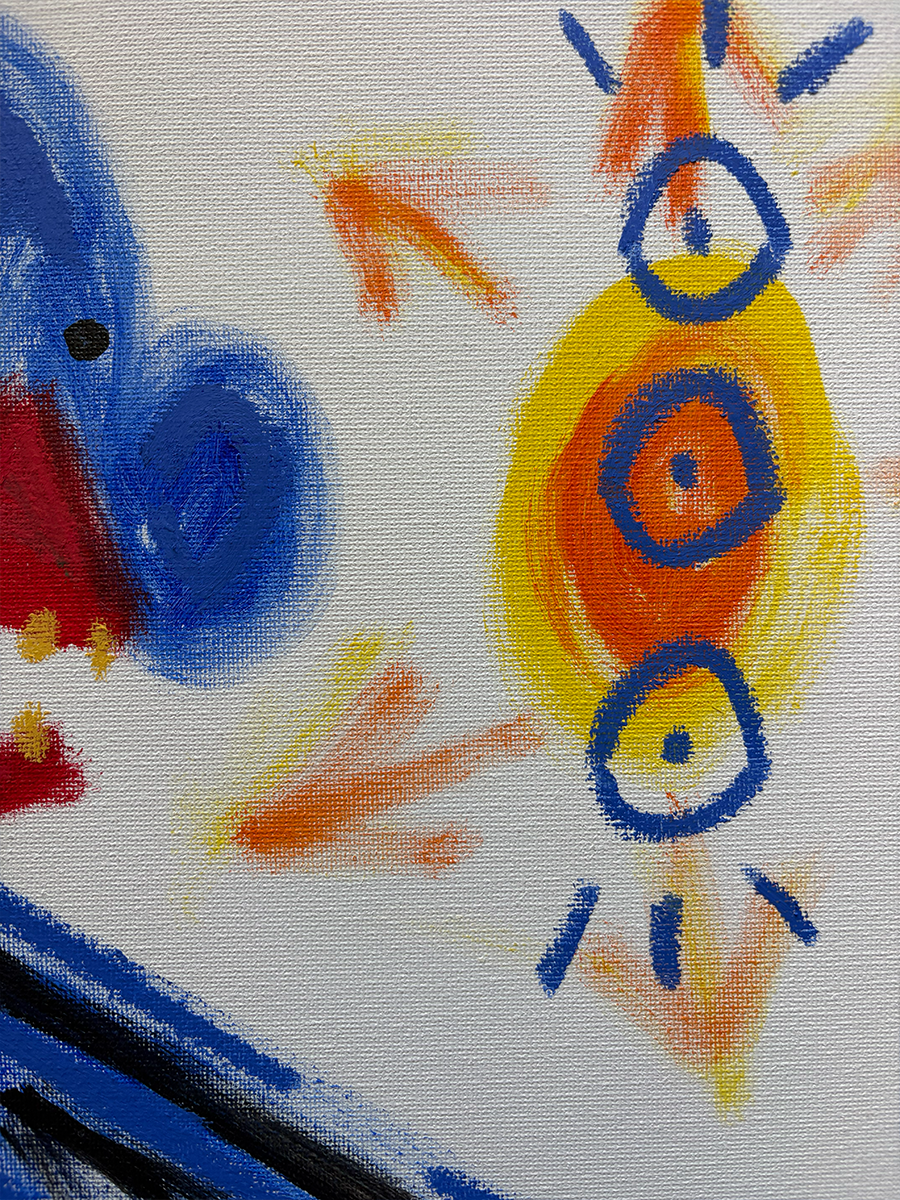 "Wizard" Painting