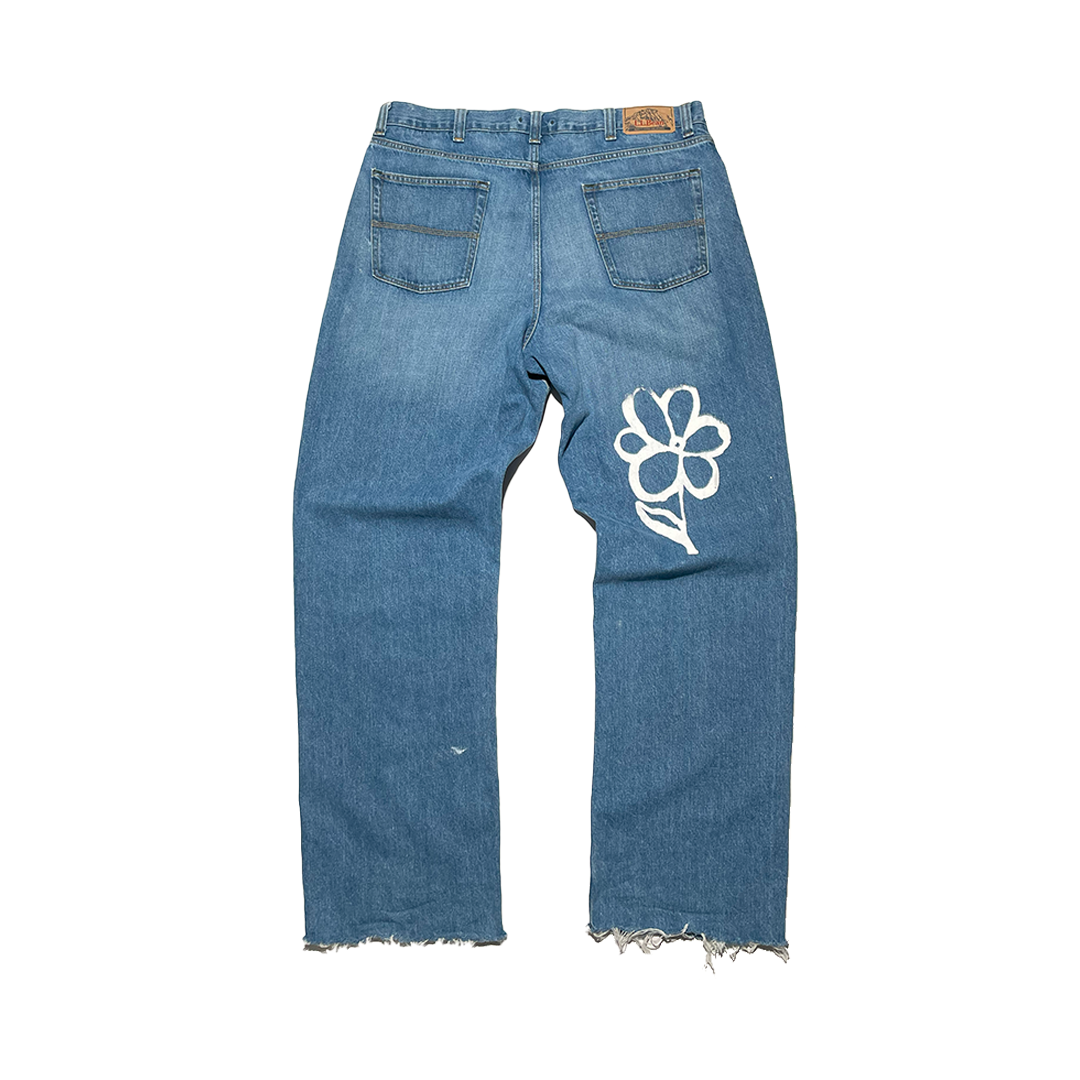 Flower Collection Denim Jeans